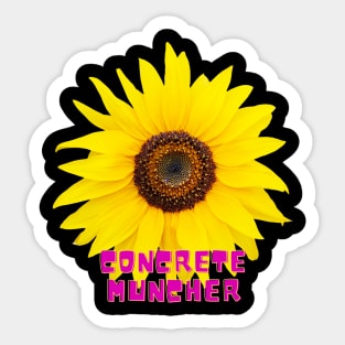 CONCRETE MUNCHER Sticker